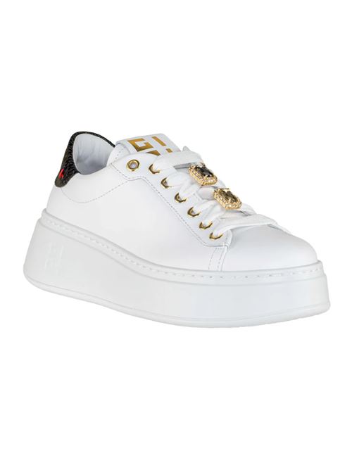Sneaker combi Gio+ GIO + | PIA136A-BIANCO BLACK